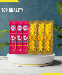 Pink Pussycat honey and Royal honey 3 sachets 20 gram each