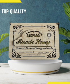 Leopard Miracle Honey comes in pack of 12 sachets 15 gram each.