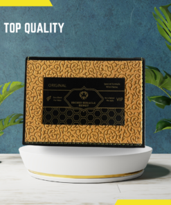 Secret Miracle Honey for men pack of 12 sachets 15 gram each.