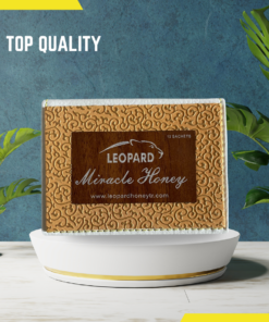 New Leopard pack of Royal Honey comes in 12 sachets – 15 gram each.